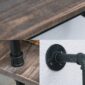 Bathroom Shelves Stylish Storage Rustic Design 4