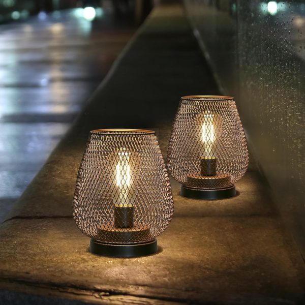 Cordless Metal LED Lantern Great for Events1