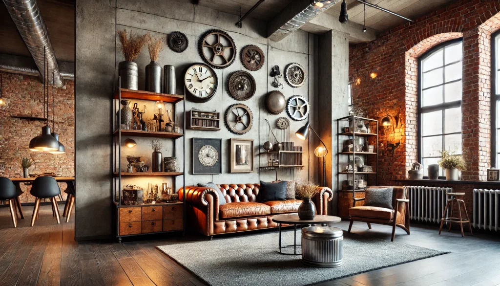 A Room Transformed With Stylish Industrial Designs