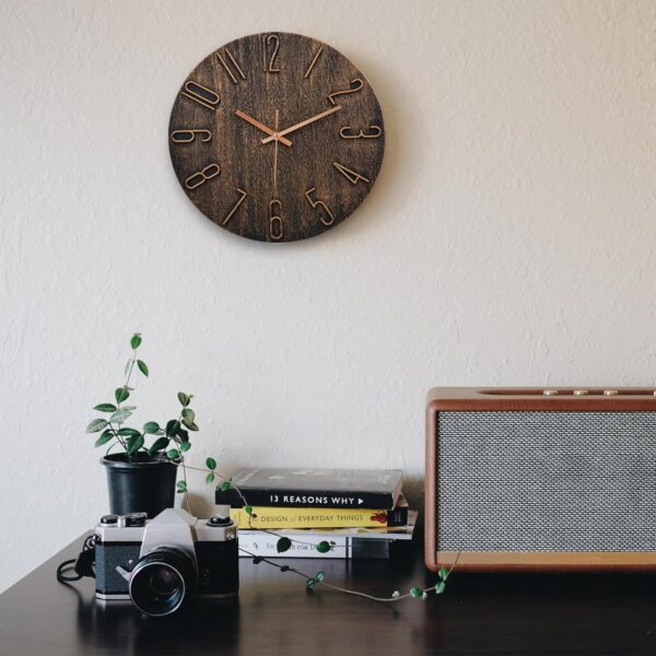 Elegant Modern Decor Clock for Home Spaces 6