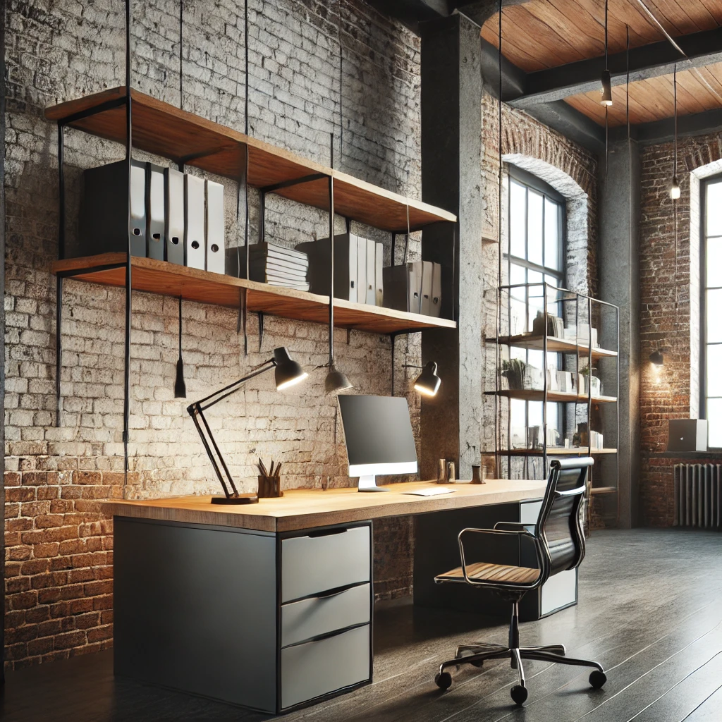 Exposed Office Brick Walls Ideas - 02