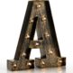 Illuminated Home Initials Decor For Modern Spaces
