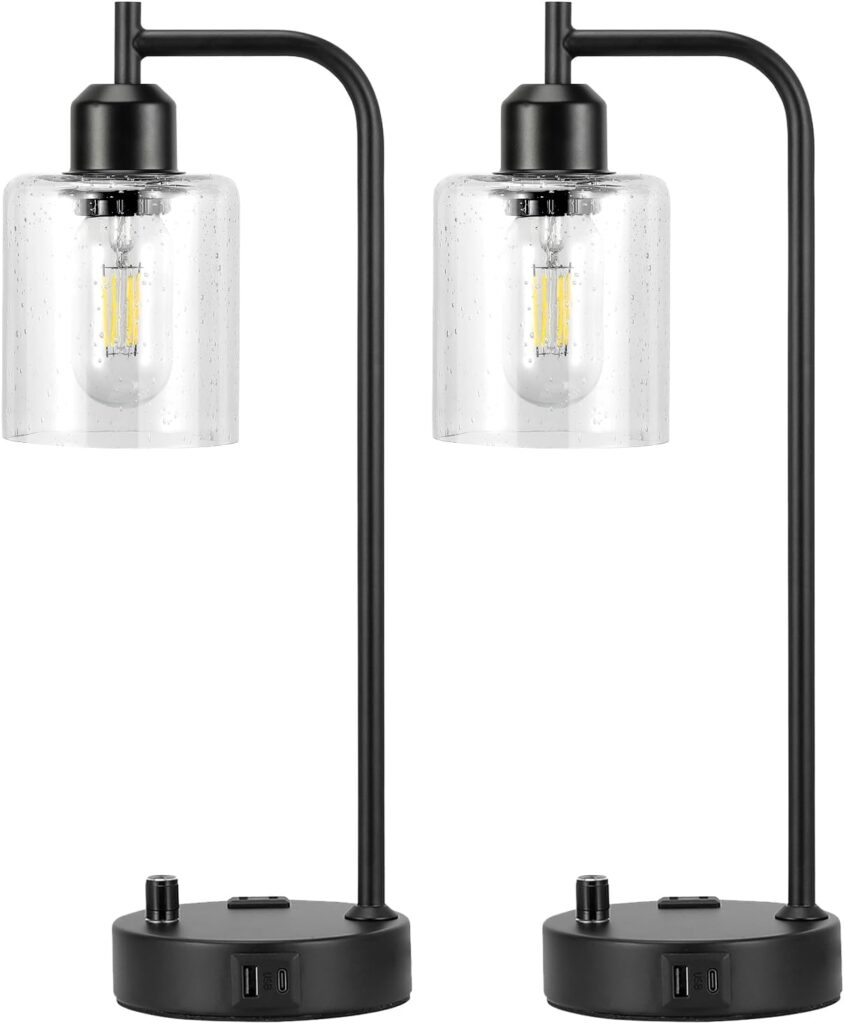 Industrial Table Lamps Modern Lighting Decor 5
