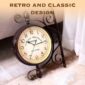 Industrial Wall Clock Outdoor Double Sided 5