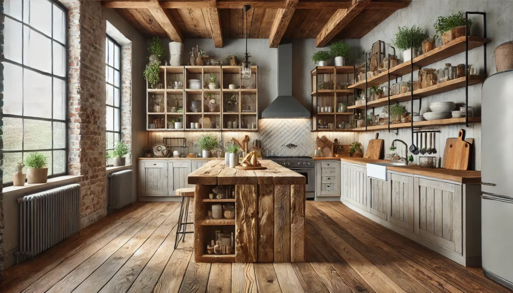 Kitchen With Reclaimed Wood Ideas - 04