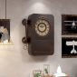 Large Vintage Style Retro Wall Clock Home Decor 5