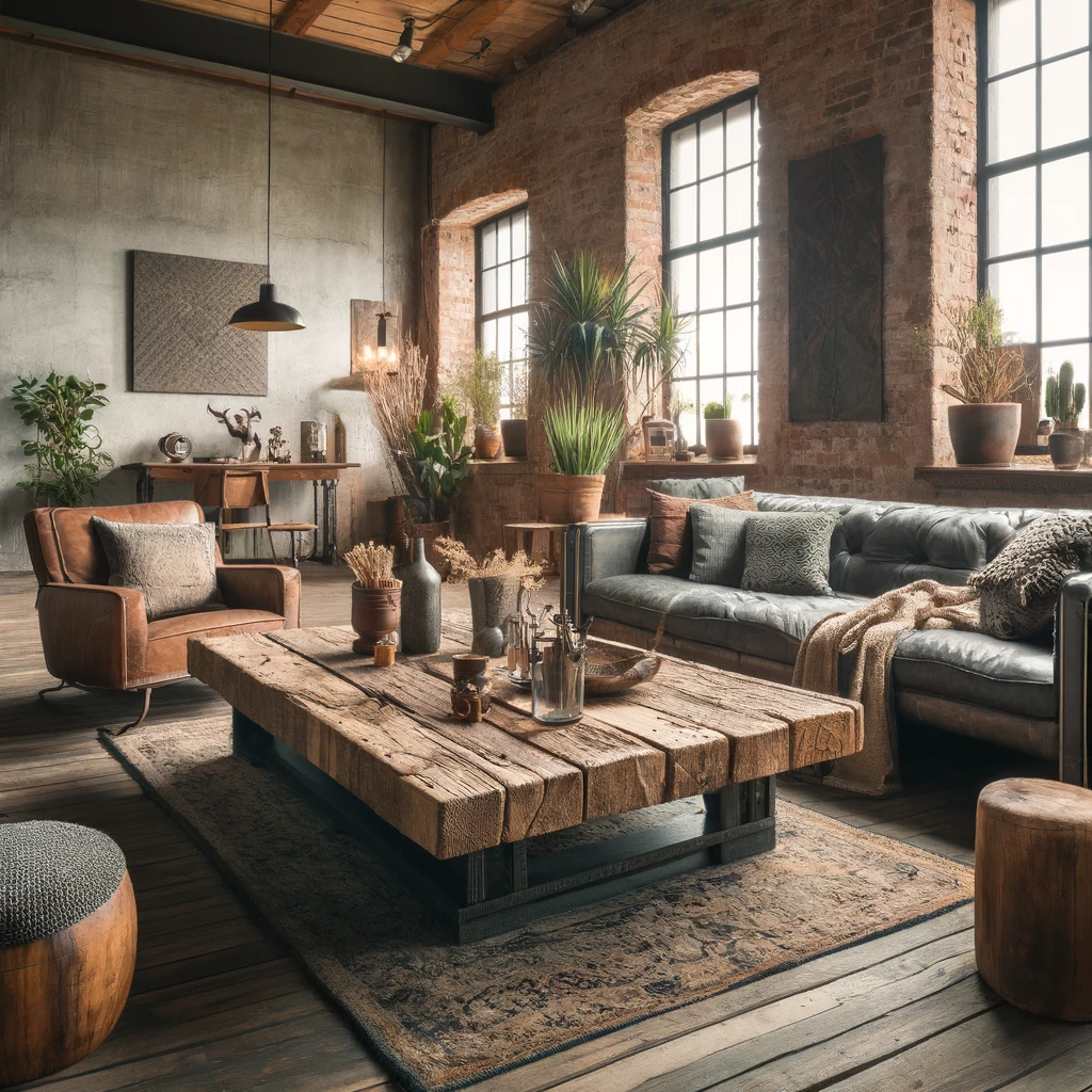 Mix Industrial With Rustic Urban Ideas - 05