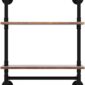 Pine Wood Shelves Rustic Floating Design 3