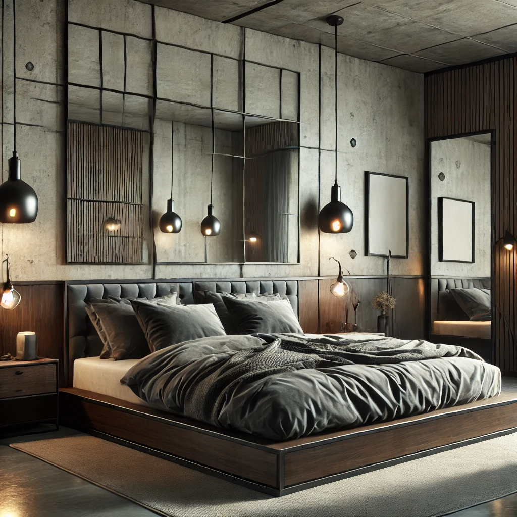 Revitalize Your Bedroom With Industrial Decor Ideas - 01