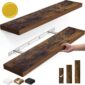 Rustic Wall Mounted Shelves Perfect for Decor