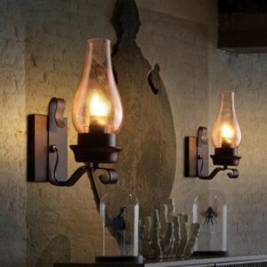 Vintage Wall Lamp Rustic Sconce Design